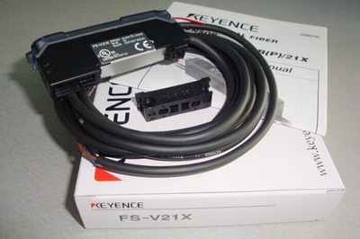 New   FS-V21X Digital Fiber Optic Amplifier Sensor Cable FSV21X In Box #A6-3