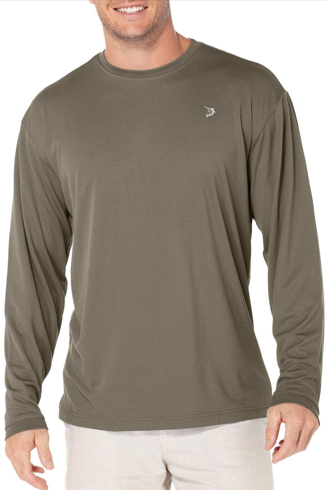 NWT Big Tall Mens Reel Legends Gray Freeline Long Sleeve Fishing Sport ...