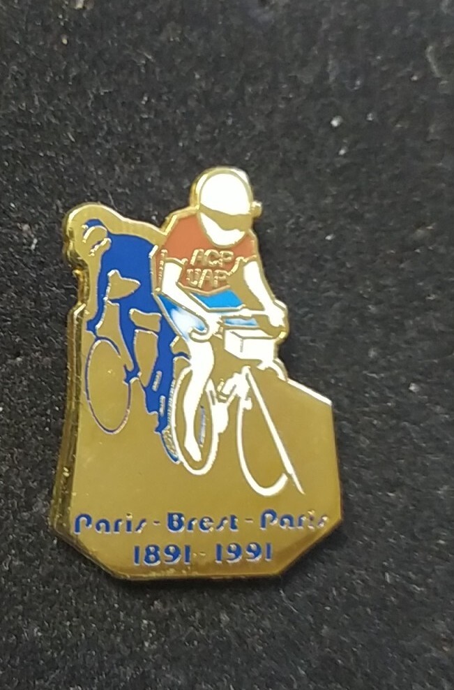 Course Vélo Paris Brest En Velo RARE PINS VÉLO CYCLISME 100 Ans