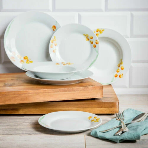 Services de table à motif Floral