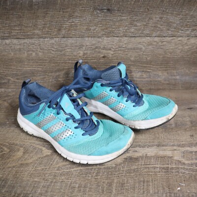 Adidas Blue ForceBounce Handball Sports Indoor Shoes Trainers Lace Up Men's 7