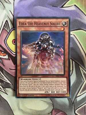 SR01-DE003 Edea Der Himmlische Knappe Common 1. Auflage NM Yugioh Karte