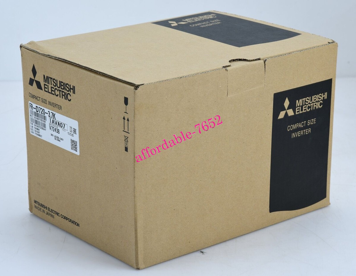 New FR-D720-3.7K Mitsubishi inverter D700 3PH 220V 3.7KW FRD7203