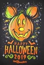 Mickey Mouse Shirt Youth Medium Disney Halloween 2019 Disneyland