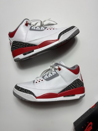 Size 9.5 - Jordan 3 Retro Mid Fire Red ✅GREAT CONDITION ✅FREE SHIPPING ✅