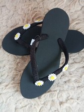 LADIES FLIP FLOPS NEW BEACH SUMMER FLAT INDOOR / OUTDOOR SLIPPERS