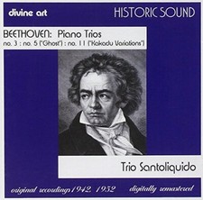 Image of Trio Santoliquido - Piano Trios (Trio Santoliquido) [CD]