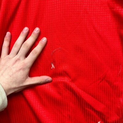 90s PUMA マケドニア代表 サッカーユニフォーム 赤 ヴィンテージ 195