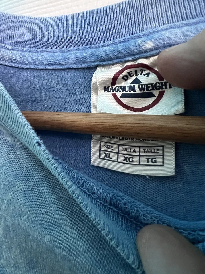 MENS XL MOTORCYCLE SHIRT SLEEVELESS STURGIS 2005 BLACK HILLS RALLY  - Image 3 of 4