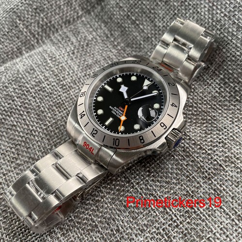 BLIGER Stainless Steel 39mm NH34 GMT Function Automatic Men Watch Sapphire Glass - Picture 16 of 19