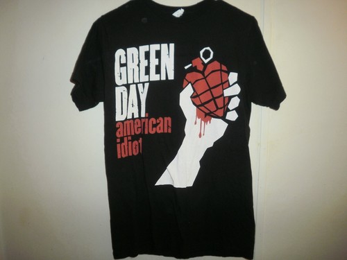 Green Day American Idiot Heart Logo Men 