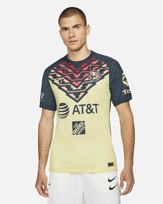 Nike Club America Home Jersey 21/22 Playera Local Del America Navy