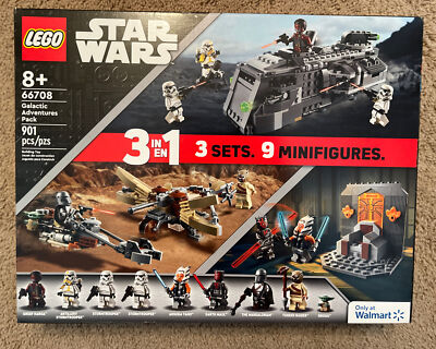 Lego Star Wars Galactic Adventures Pack 3 in 1 66708 75311 Walmart