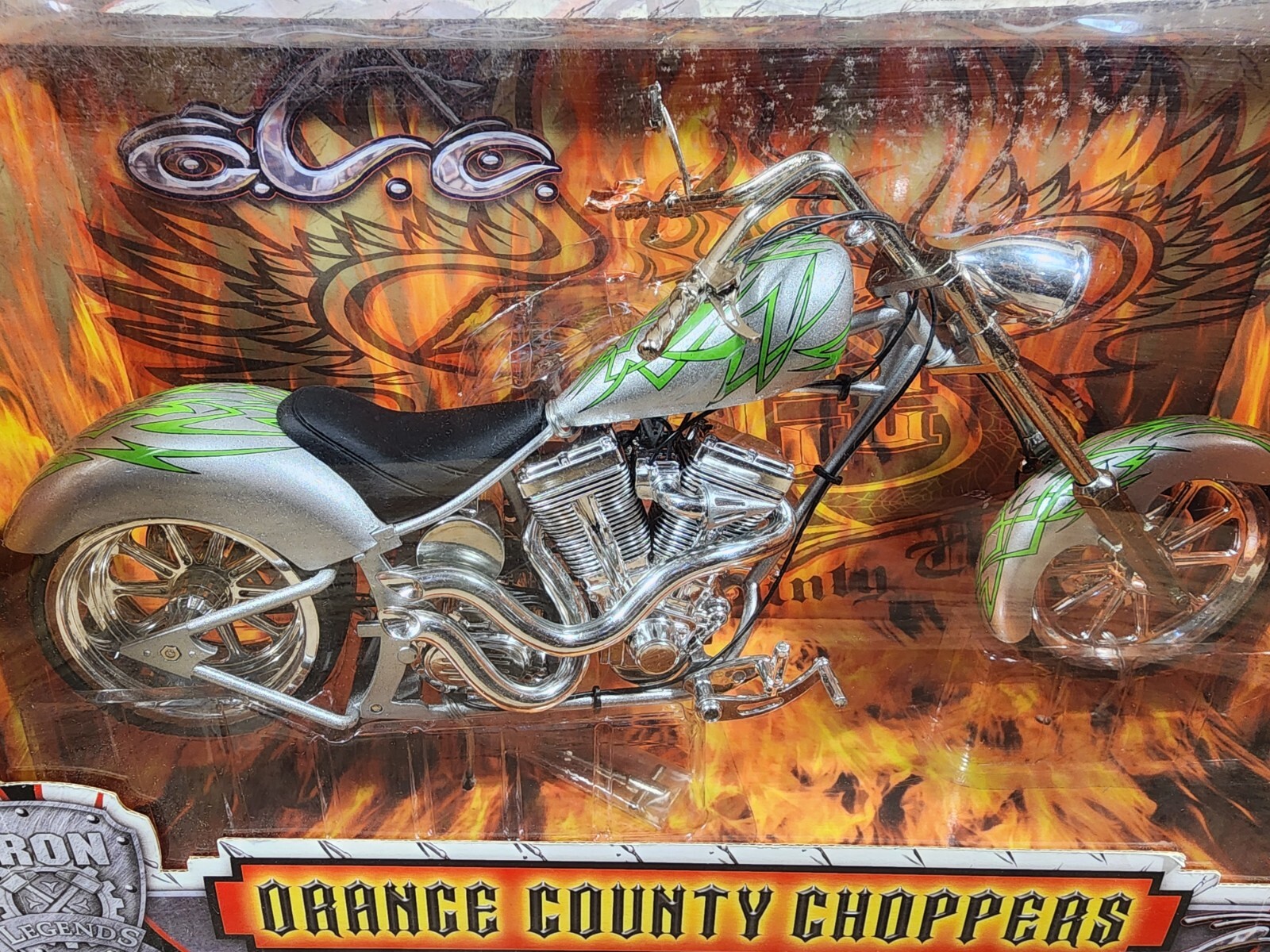 Toy Zone Iron Legends Orange County Choppers Motorcycle eBay