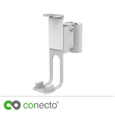 conecto Lautsprecher Wandhalterung für Sonos  One, One SL, Play:1, weiß