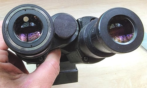 OLYMPUS U-TBI-2 BINOCULAR TILTING HEAD VIEWER BX SERIES w/ 2 EYEPIECES FREE SHIP - Afbeelding 11 van 13