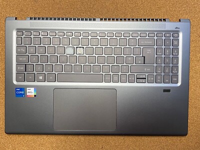 Acer Swift 3 SF316-51 Serie UK-Tastatur mit Hintergrundbeleuchtung - 1 Taste + Scharniere + Gummischale