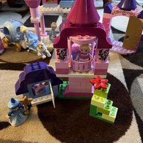 LEGO Duplo Six Disney Princess Retired Sets Preowned Incomplete No Boxes