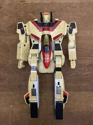 VTG Original 80's Transformers G1 Jetfire Toy, Bandai Made in Japan