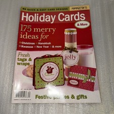 Paper Crafts Magazine 2006/holiday Cards, And More 175 Merry Ideas/Good/F17B