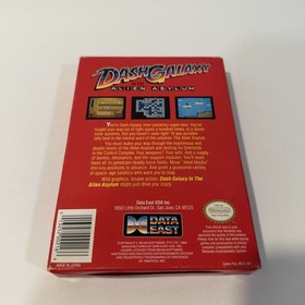 Dash Galaxy in the Alien Asylum NES Nintendo 8-Bit Video Game Cartridge w/ Box