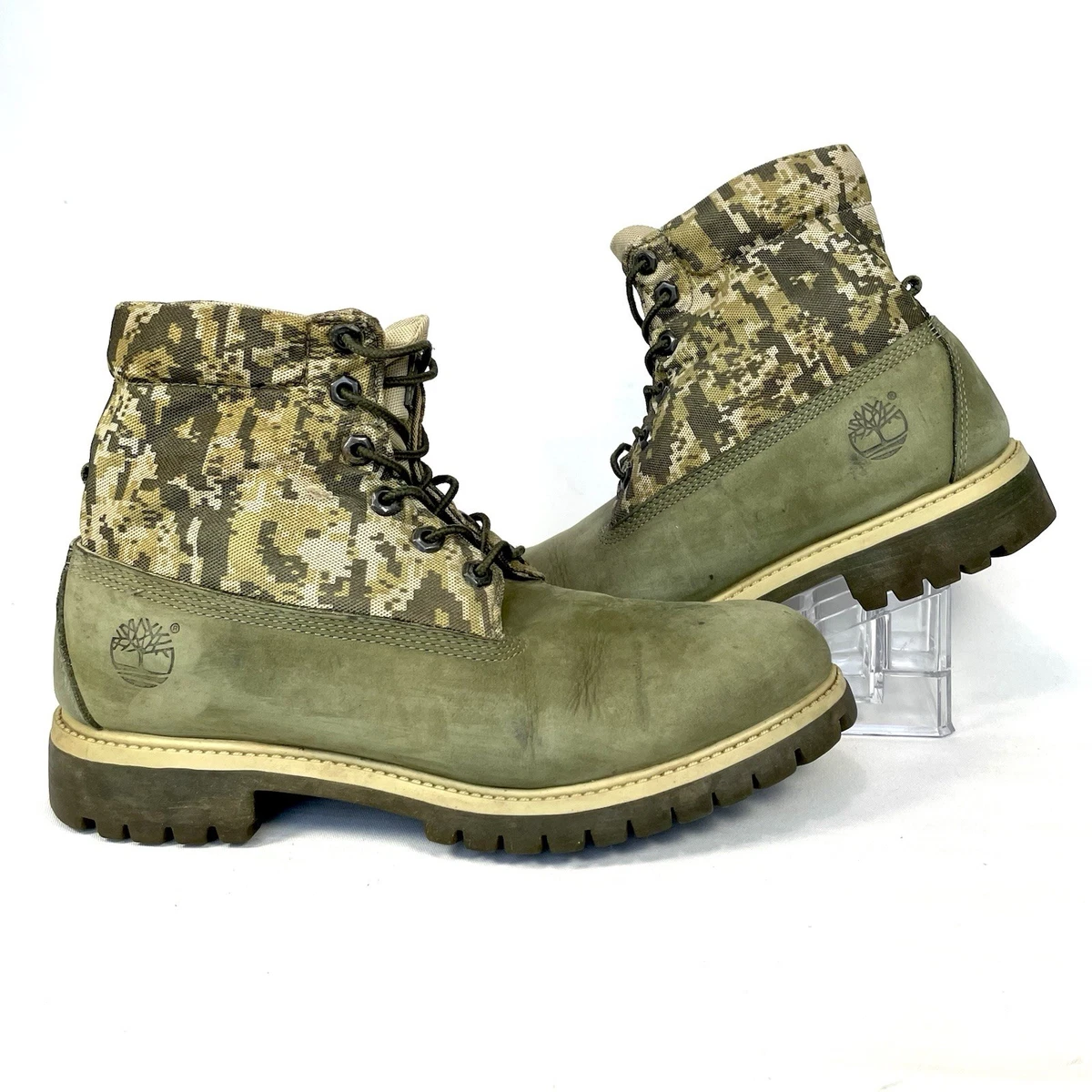 Timberland 迷彩男靴| eBay