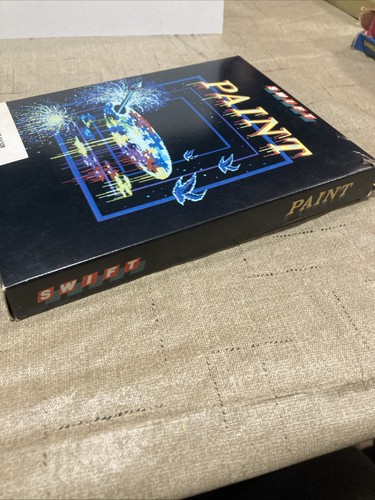 1988 swift paint Commodore 64/128 c64 Rare Htf Vintage - Picture 5 of 10