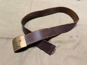 ORIGINAL POST WWII COLD WAR ERA SOVIET RUSSIA FIELD BELT AND BUCKLE