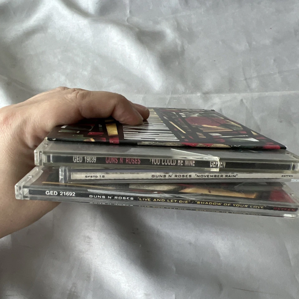 Guns N Roses CD Singles Bulk 90s Rock Music November Rain Limited Edition UK AUS - Image 3 of 4