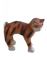 Design Katze Figur Garten Statue Skulptur Figuren Skulpturen Dekoration C278 Neu