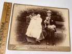 Rare Antique Famous UK Politician Lawyer Family & Pet Dogs Cabinet Card Photo! — photo 8