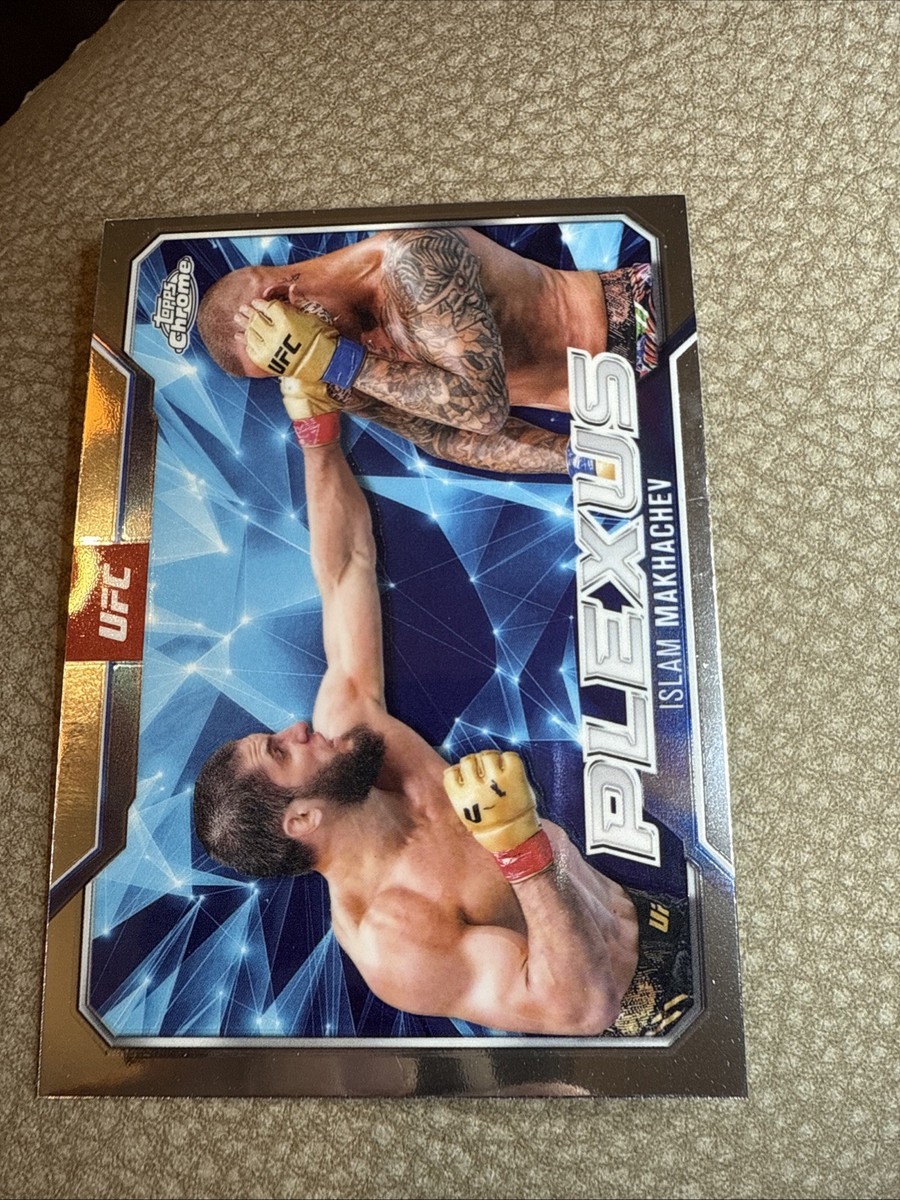 2025 Topps Chrome UFC Plexus Islam Makhachev PLX-11 - Short Print