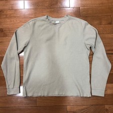 Zara Crew Neck Beige Sweatshirt Size Large