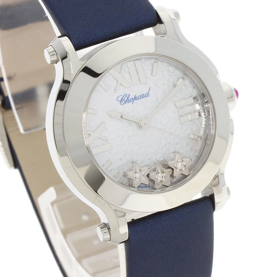 Relojes Chopard Happy Sports 3P Diamante 27/8509 Acero Inoxidable/Satinado x Cuero... Foto 4 de 4