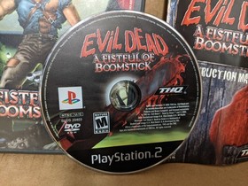Evil Dead: A Fistful of Boomstick Sony PlayStation 2 PS2 CIB Blockbuster Rental