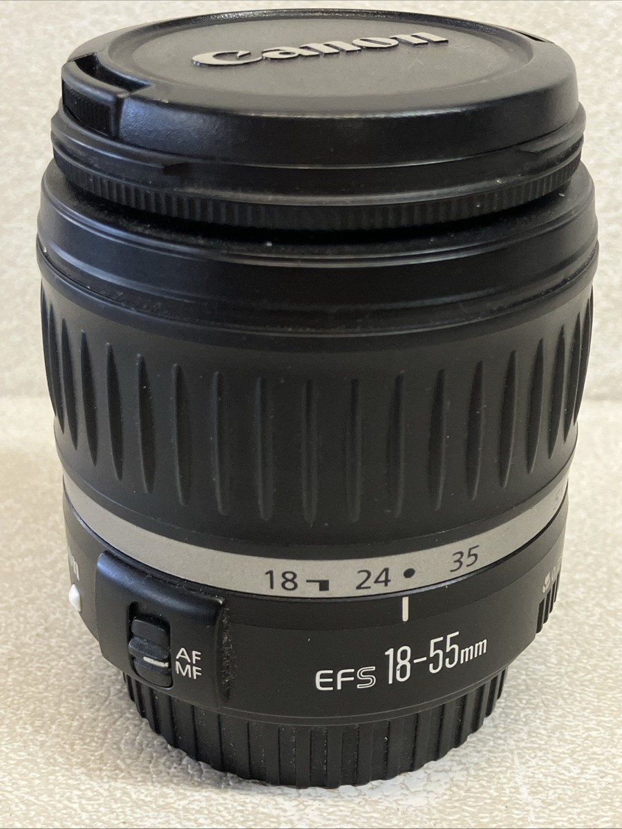 CANON ZOOM LENS EF- S 18-55mm 1:3.5-5.6 II 58mm Camera Lens Never