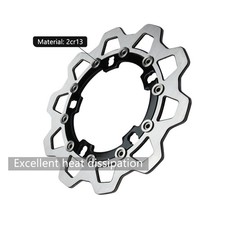 Floating 11.8" Front Brake Disc Rotors For Harley Road King Street Glide 08-2013
