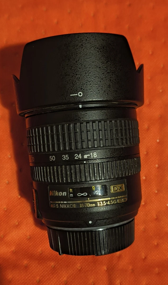 Nikon 18-70mm f/3.5-4.5 Camera Lenses for sale | eBay
