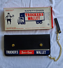 Vintage 1980s Trucker's Biker Safety Chain Wallet 