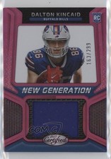 2023 Certified New Generation Jerseys Mirror Pink 163/299 Dalton Kincaid 1d0h