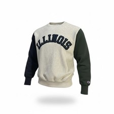 Champion Reverse Weave Illinois Fighting Illini Crewneck Vtg MIUSA Sweatshirt XL