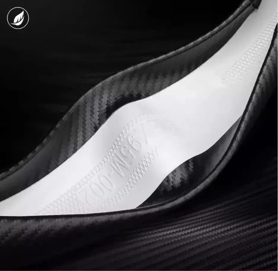 15" 38cm leather+carbon fiber Steering Wheel Cover For Maserati All model - Image 3 of 4