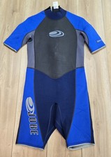 JOBE Wetsuit Shortie Sz Large Chest 32 In , Back Zipper, 100 Nylon, Logo