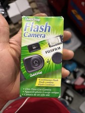 Fuji Film Disposable Camera Quick Snap Flash 400 Speed READ MORE 27 Exposures