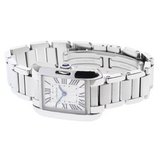 CARTIER Tank Anglaze SM W5310022 Silver Dial Quartz Ladies Watch_942363 3