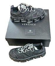 Versace Greca Labyrinth Men's Sneakers Size 43 US 10 1125 RETAIL