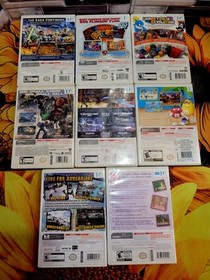 Mixed Video Game Lot Bundle of 8 For Wii