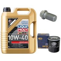MotoröL Filter Set 10W-40 5 Liter + ÖLablassschraube FüR Toyota Camry 3.0 190 PS