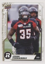 2020 Upper Deck CFL Gold 27/50 Jerod Fernandez #66 o1h