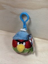 RARE Angry Birds Plush Winter Red Bird Backpack Clip Claire s Commonwealth 2011